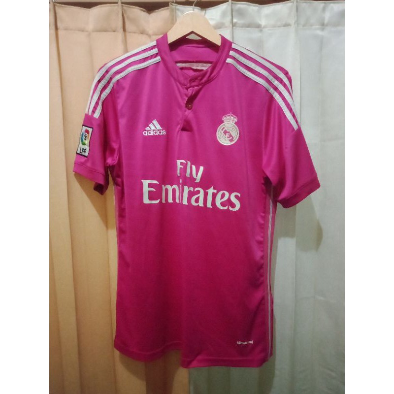 Jersey real Madrid away retro 2014 pink