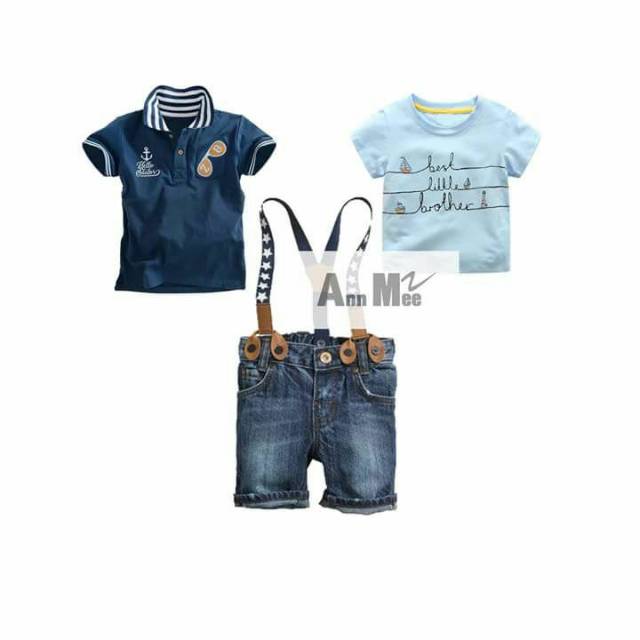 Setelan Import 3 in 1 Best Little Brother