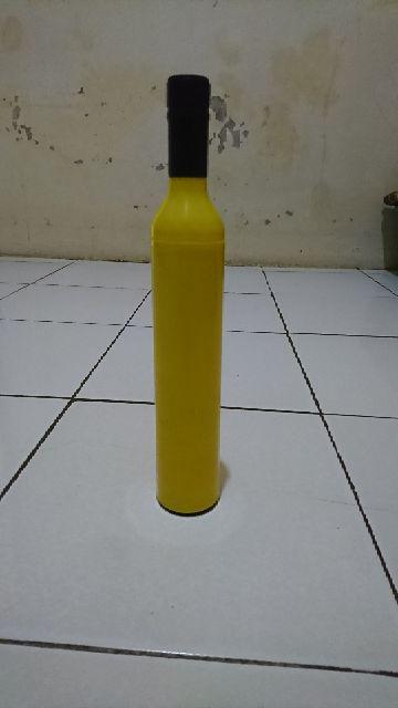 Payung Lipat Polos Model Botol Anti Uva Anti Hujan  F154