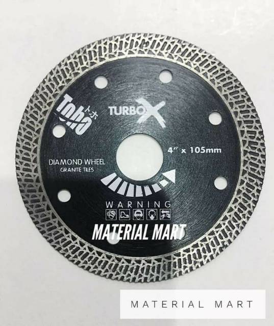 Diamond Wheel Toho Turbo X Premium | Mata Potong Keramik Granit 4 inch | Material Mart