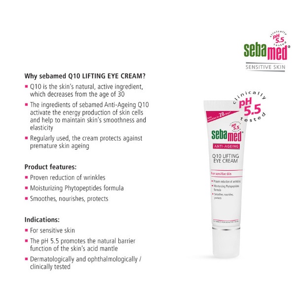 Sebamed Anti-Ageing Q10 Lifting Eye Cream 15ml