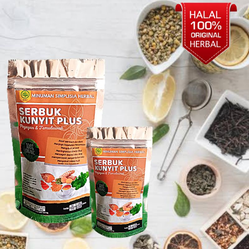 

Simplisia Herbal Kunyit Plus Pegagan Murni