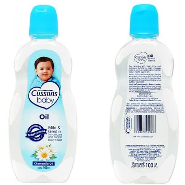 

CUSSONS BABY OIL MILD AD GENTLE 100 mL