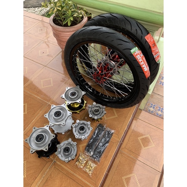 whellset velgset crf surex rossi 160-160 ban 90/80-90/80
