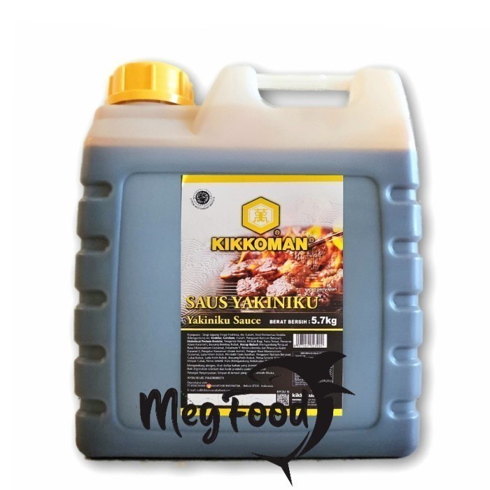 

Kikkoman Yakiniku sauce / Saus Yakiniku Jerigen 5 Liter - Halal