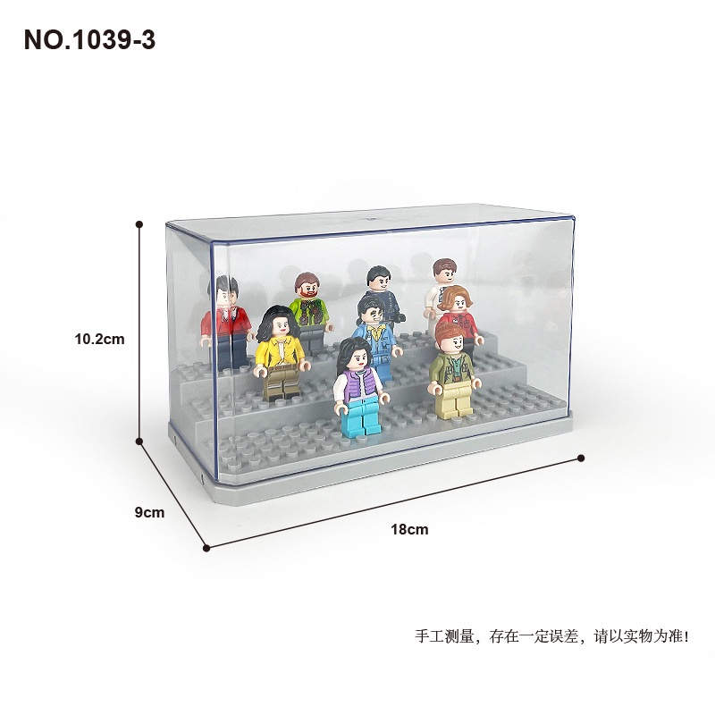 [Ready Stock] Tempat Minifigure Display Cabinet Box Blok Bangunan Anak Minifigure Display Box