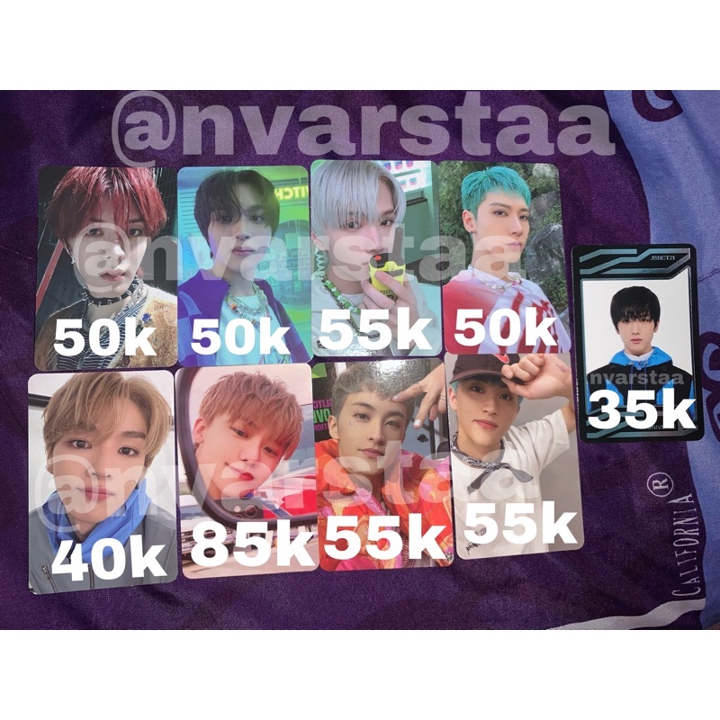 WTS // WANT TO SELL  PC YUTA DIGIPACK UNIVERSE PC SUNGHAN PHOTOBOOK UNIVERSE PC HAECHAN DIGIPACK GLI