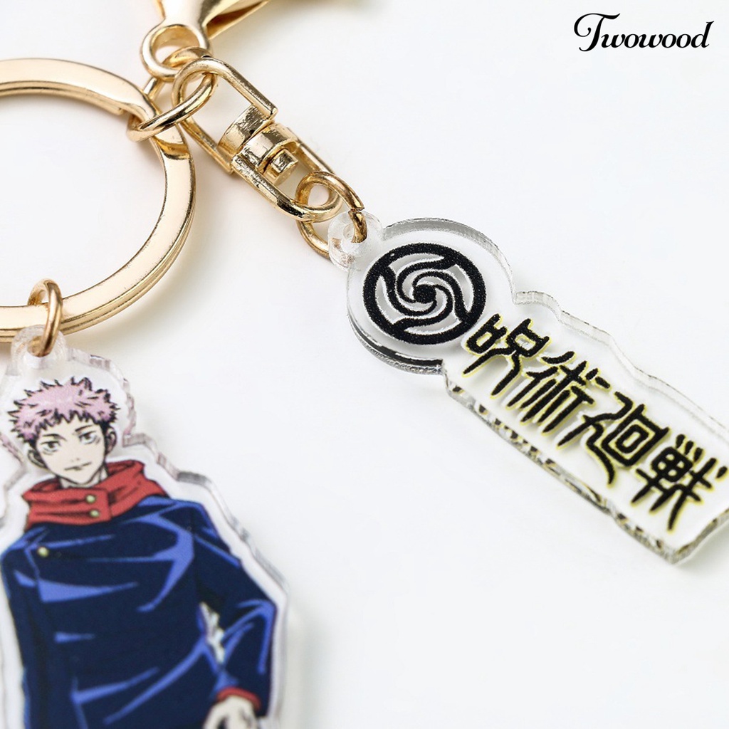 Gantungan Kunci Desain Kartun Anime Bahan Akrilik Untuk Hadiah