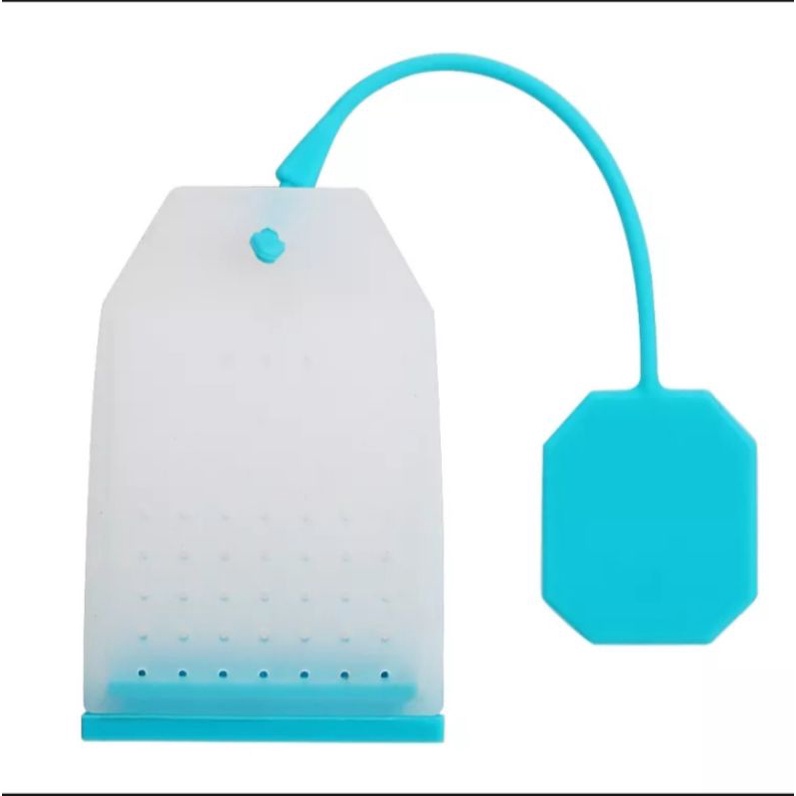 Silicone Tea Bag / Filter Silicone Tea Pot / Filter Silicone Tea Infuser - Warna Acak