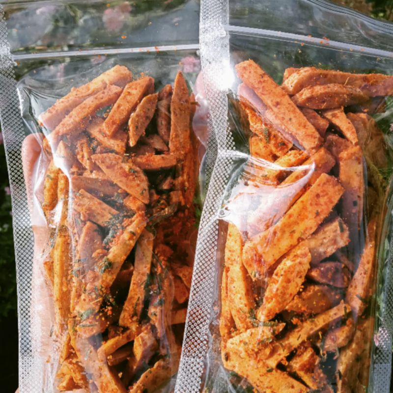 

Basreng pedas daun jeruk