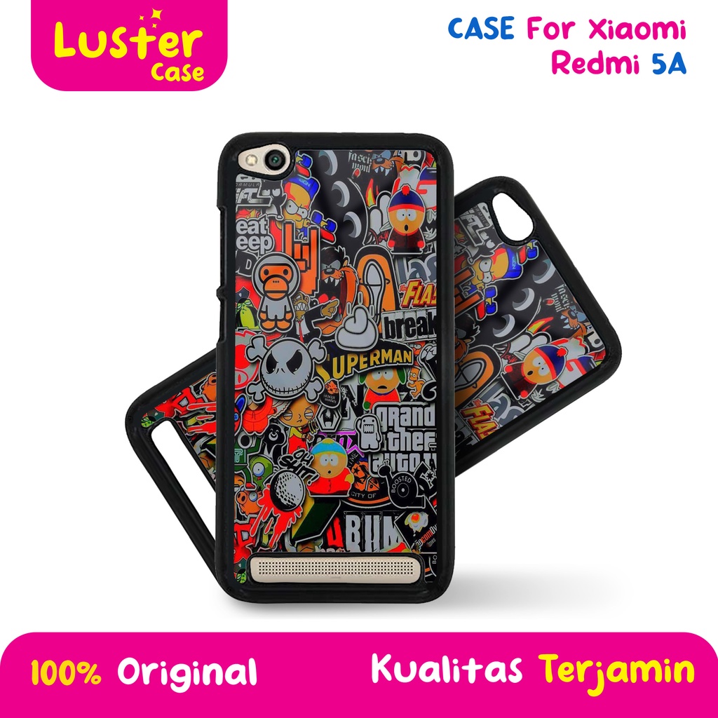 Case XIAOMI REDMI 5A Case HP Premium Glossy [ GRAFITY ] Casing HP - Softcase Glossy - Softcase REDMI