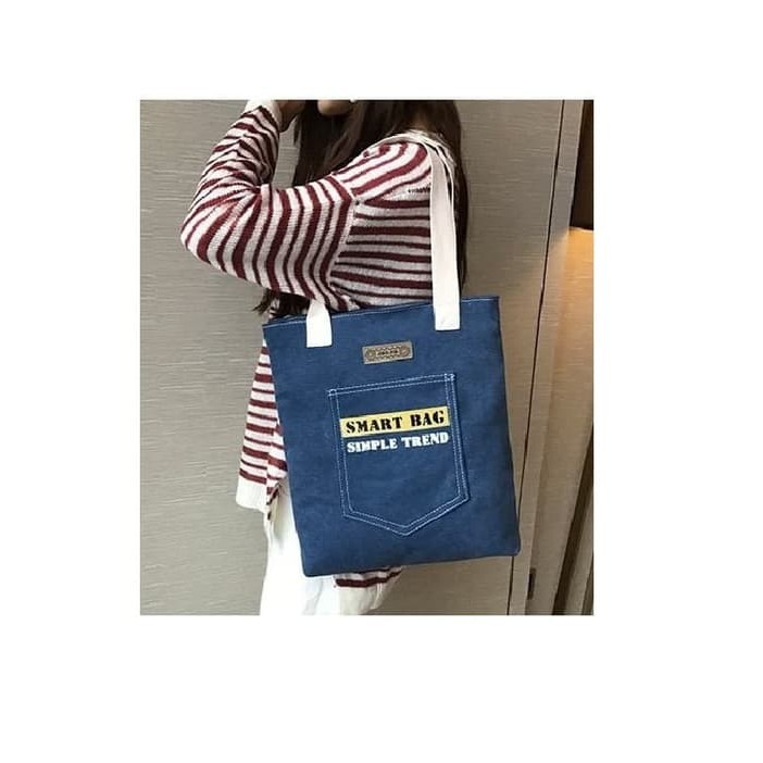 BONIA Tote bag SOAV Series # 1231-4 #J Set 3 in one wanita pria korea import murah canvas best 