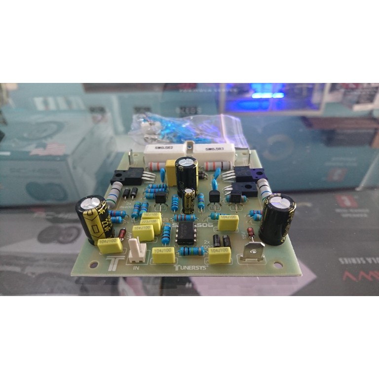 POWER DRIVER KIT SOCL 506 PCB FIBER 500W SUARA MANTAP