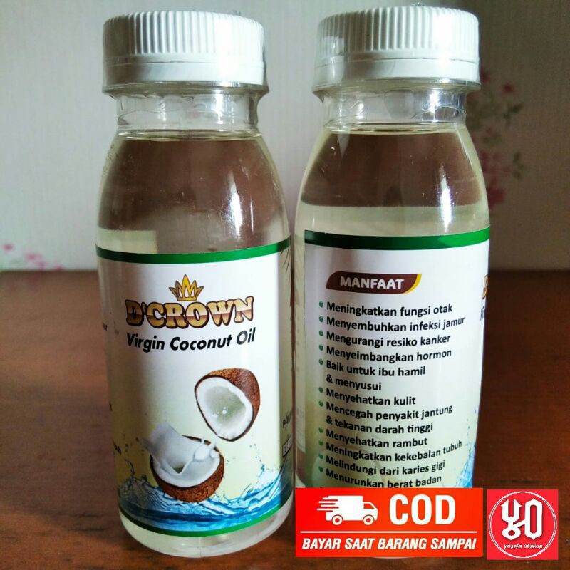 

VCO VIRGIN COCONUT OIL isi 100ml / MINYAK KELAPA MURNI 100%