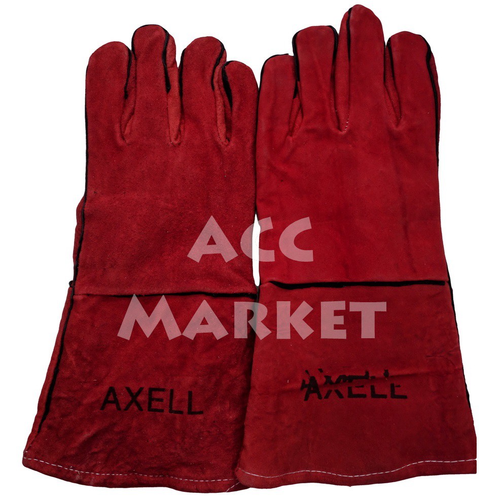 Sarung Tangan Kulit 14 Inch Leather Las Gloves Kovet Safety