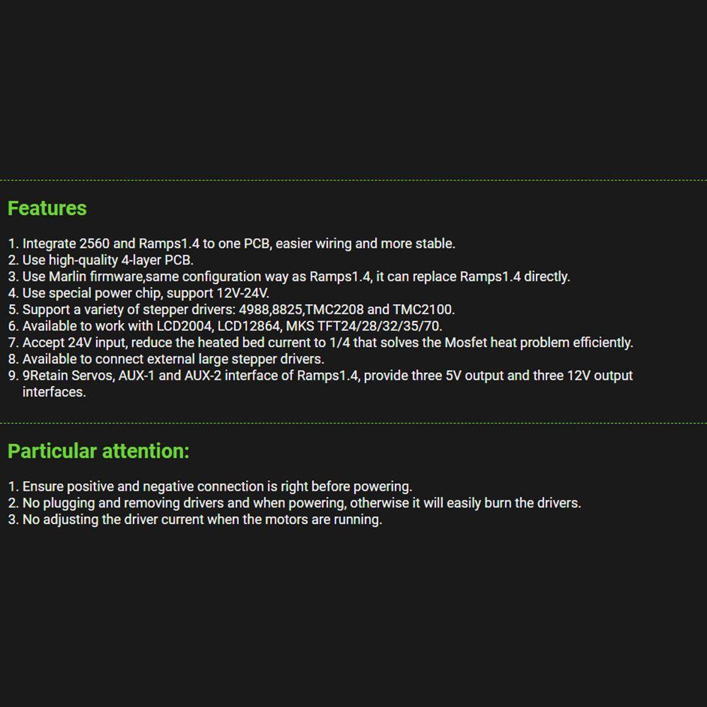 Preva Control Board Bagian Printer 3D Tahan Lama PCB Motherboard