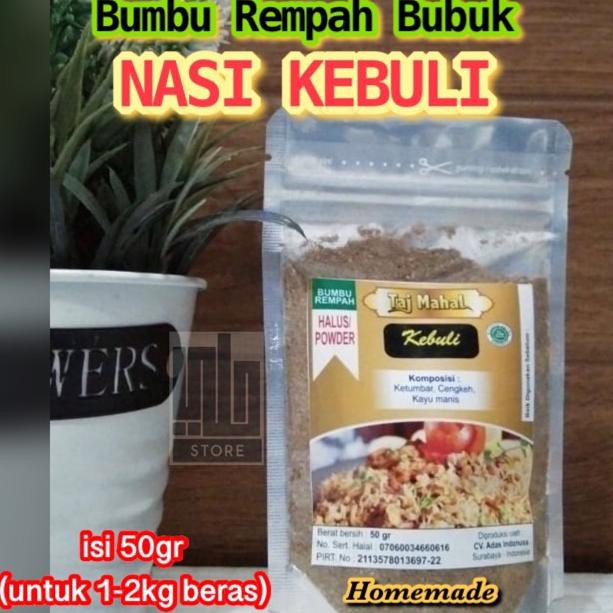 

Stok terbaru Bumbu Kebuli 50gr Bubuk Bumbu Rempah Nasi Kebuli Halus Bumbu Nasi Kebuli Kering Bumbu K