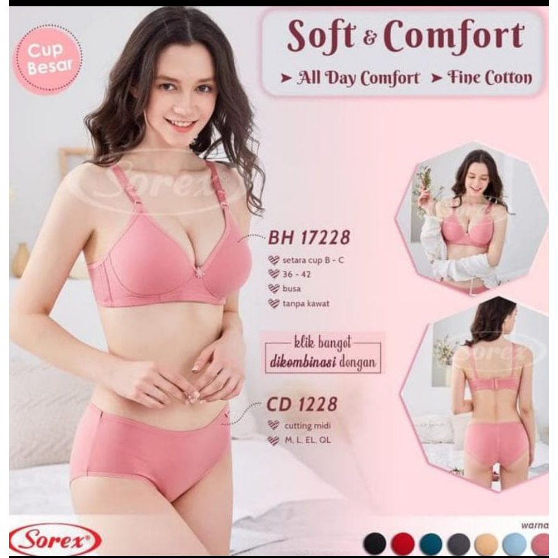 Bra bh set Sorex 17228 + celana 1228