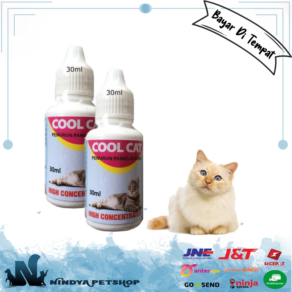 COOL CAT 30ml OBAT PENURUN PANAS KUCING SAKIT DEMAM BACTERI VIRUS