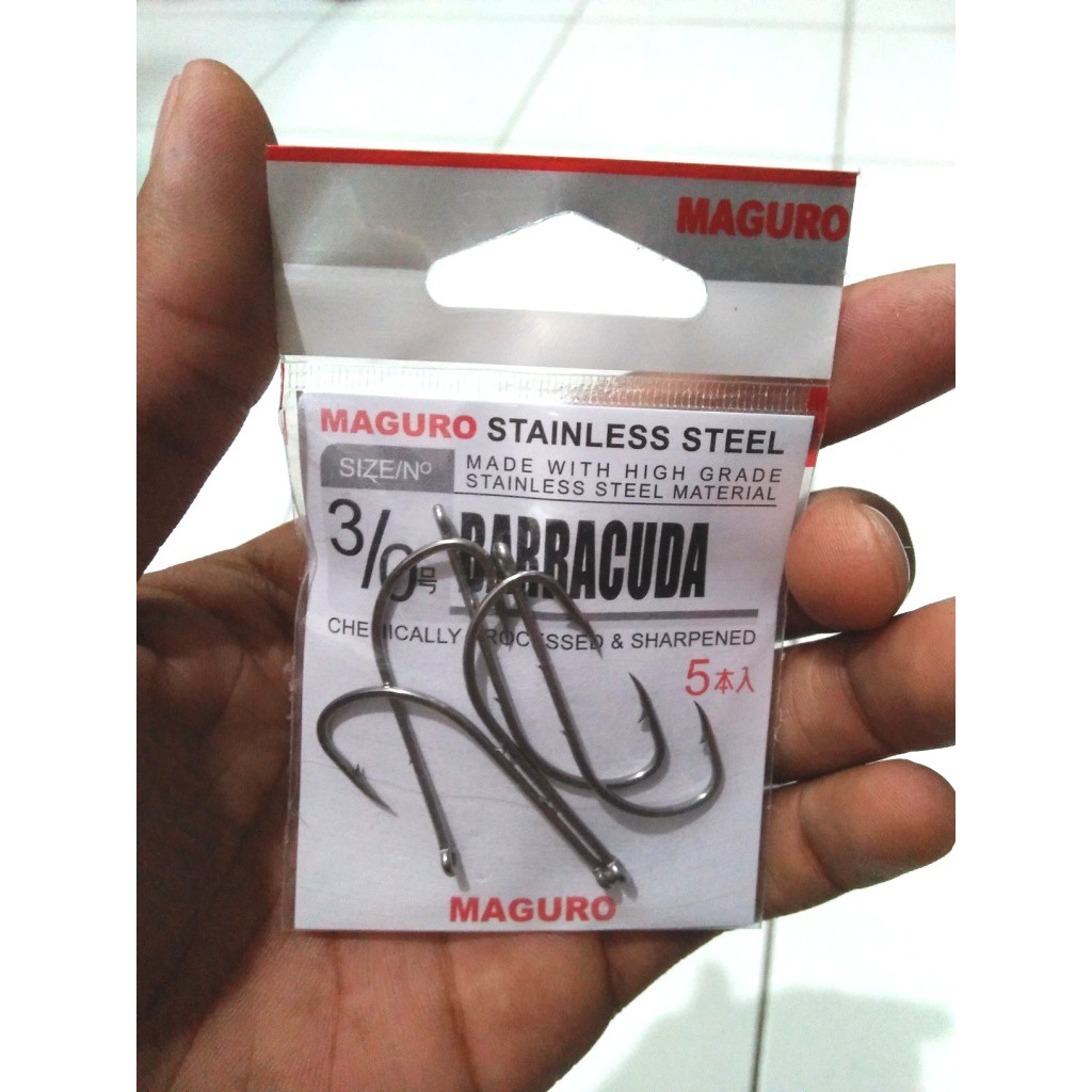 MAGURO BARACUDA SIZE 3.0 SIZE BESAR KAIL LEHER PANJANG