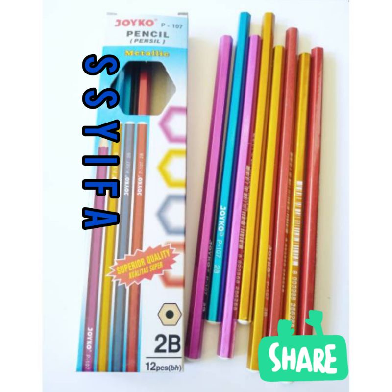 

pensil joyko metalic per 1pcs