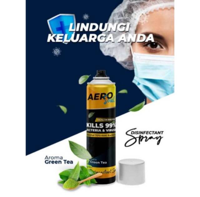 AERO SOUL - Disinfektan Spray Premium