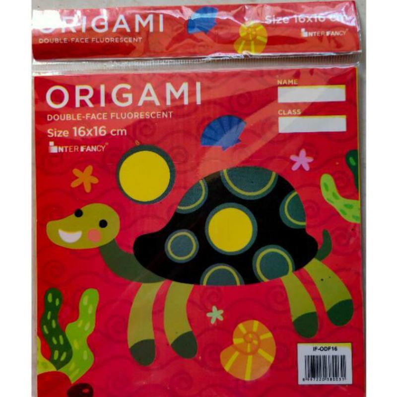 

Kertas Lipat Origami 2 Sisi Double Face 16x16 25 Lembar