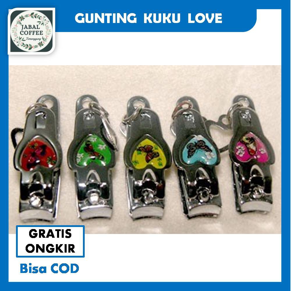 Gunting Kuku Love Besi Stainless / Gunting Kuku Love / Gunting Kuku Kecil J68