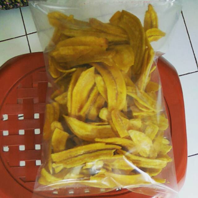 

Keripik pisang asin