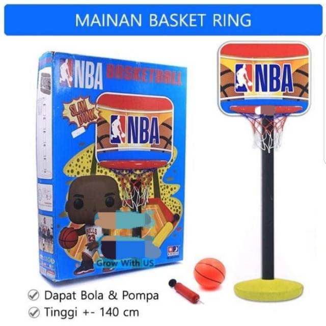 Mainan Set Ring Basket Anak - Mainan Bola Basket - Mainan Ring Basketball