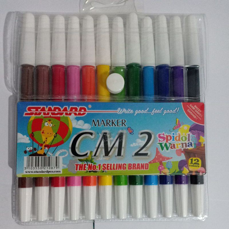 

Spidol 12 Warna