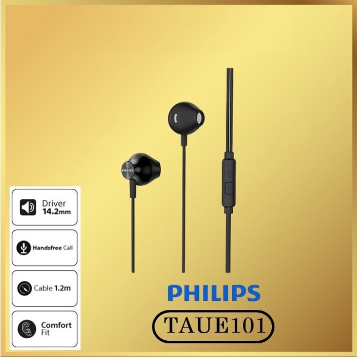 Philips TAUE 101 Earphone With Mic TAUE101