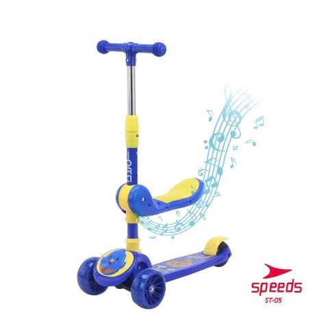 Skuter Anak Sepeda Roda 3 Kickboard Scooter SPEEDS