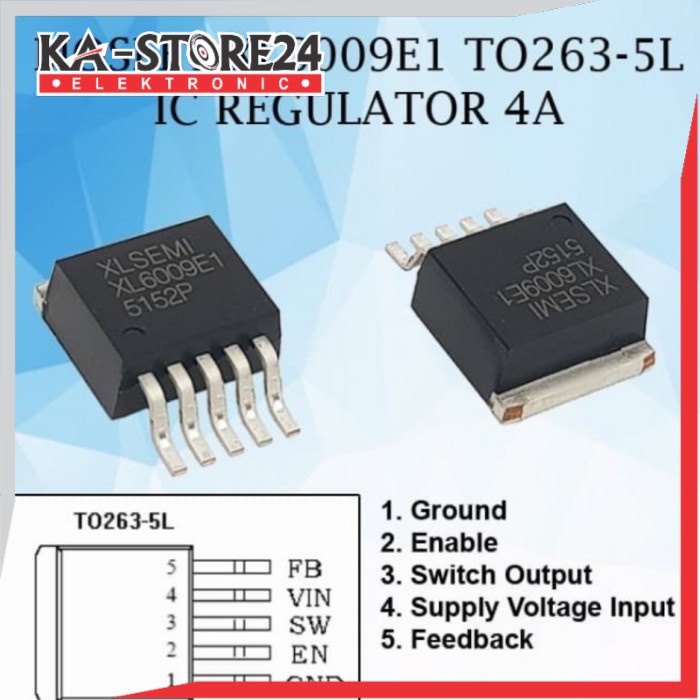 IC Mosfet Regulator CL6009 CL6009E1 SMD to 263 to 263 Step Up IC