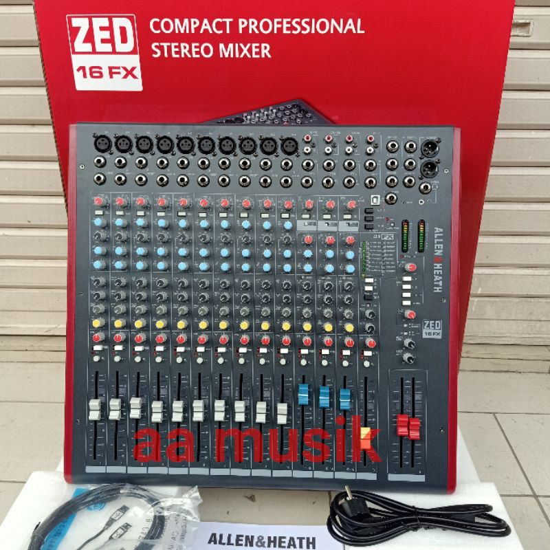 PROMO HARGA MURAH    PROMO HARGA MURAH  MIXER AUDIO ALLEN & HEATH ZED16FX MIXER 16 CHANNEL