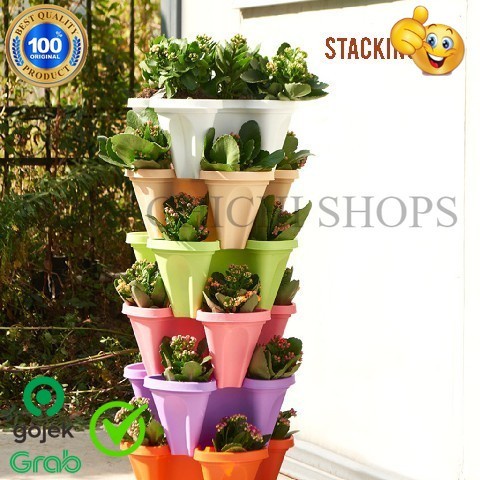 STACKING POT / TANAMAN TETAP RAPI & TERORGANISIR ORIGINAL CC