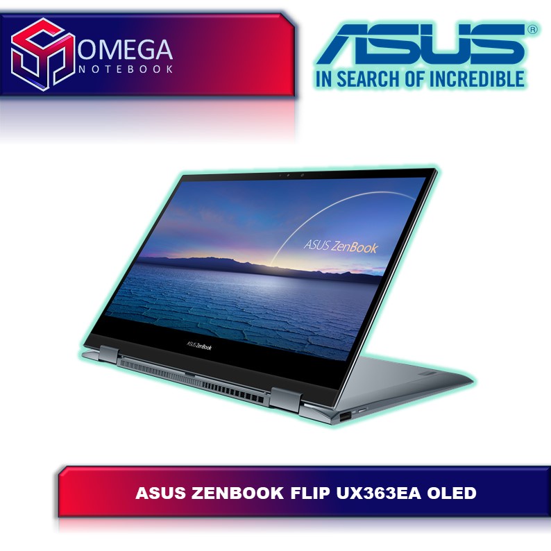 ASUS ZENBOOK FLIP UX363EA OLED i7 1165G7 16GB 1TBSSD W10 13.3FHD