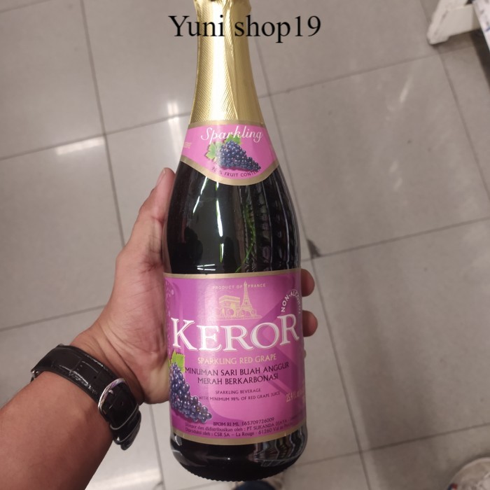 keror red grape 750ml