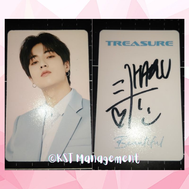 PHOTOCARD TREASURE (japan debut)