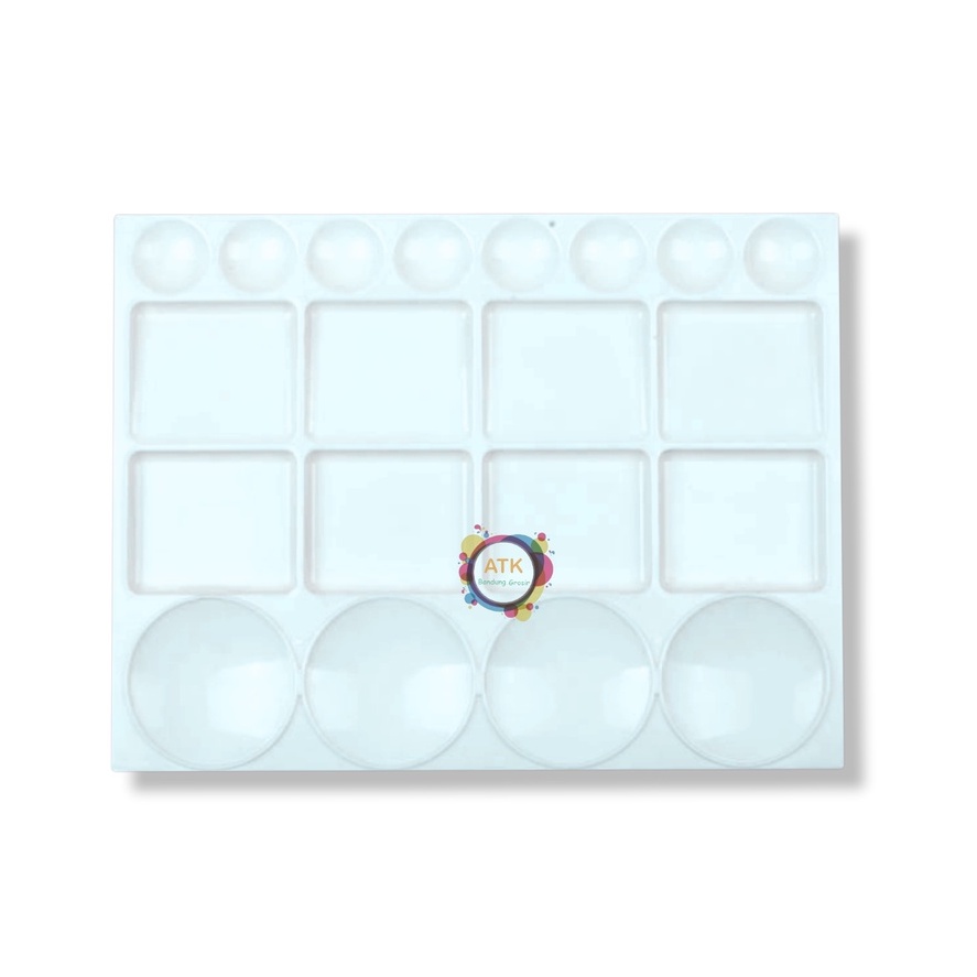 

Pallet Lukis Plastik V-Tec # LR005 VT – 20 / Palet Plastik Vtec / Pallette Lukis Besar– SHABG
