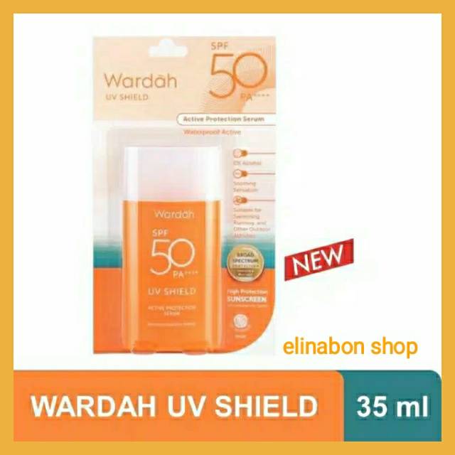 Wardah Uv Shield Spf 50 PA++++ Active Protection Serum