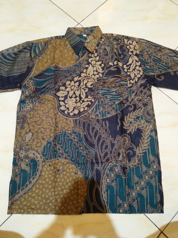 Promo Big Sale  Kemeja Batik Pria Murah Seragam M L Xl Xxl