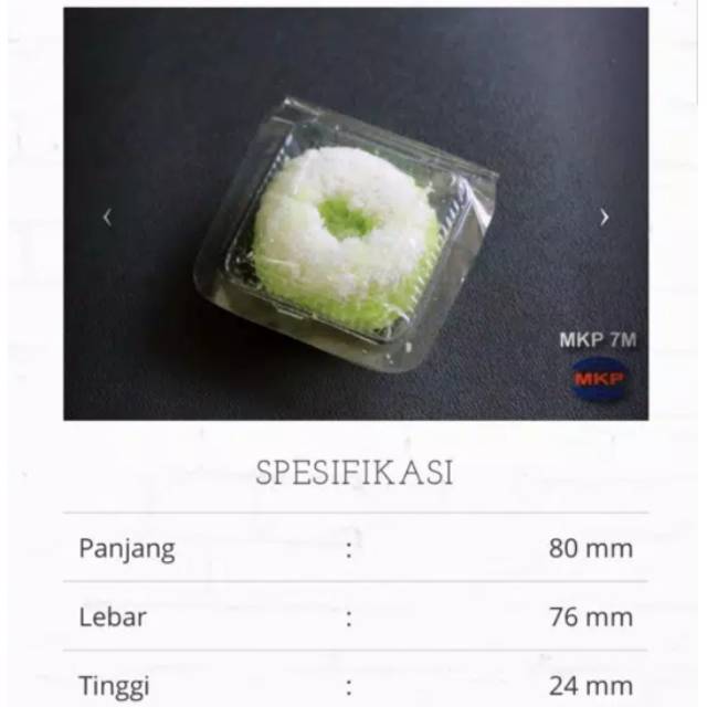 Mika MKP 7M dan 7L (uk.80x76x24mm dan 89x76x31mm) @50pcs