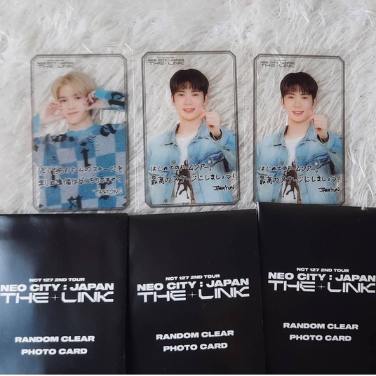 Clear Card The Link Japan Haechan Taeyong Jaehyun