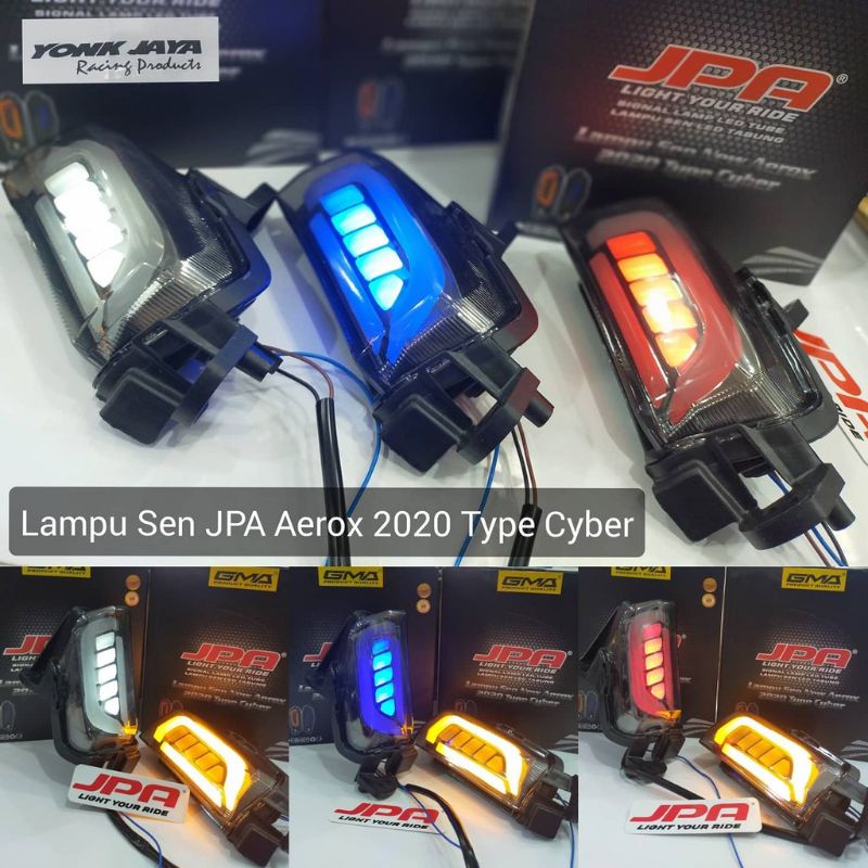 LAMPU SEIN JPA TYPE CYBER AEROX NEW CONNECTED 2021 2022 LAMPU SEN JPA