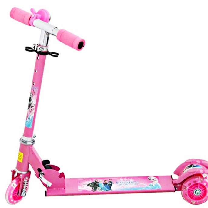 Skuter Anak Karakter Roda Tiga / Sekuter Injak / Scooter / Otopad