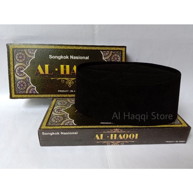 SONGKOK NASIONAL  (peci hitam polos NON AC) Peci Hitam Polos NON AC Exclusive/Songkok Peci Hitam Pol