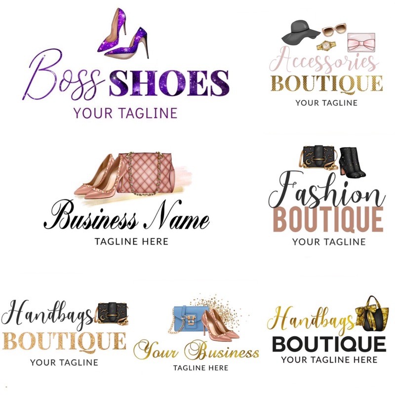 (DRAN FASHION 2) JASA BUAT DESAIN LOGO OLSHOP LOGO BISNIS MURAH