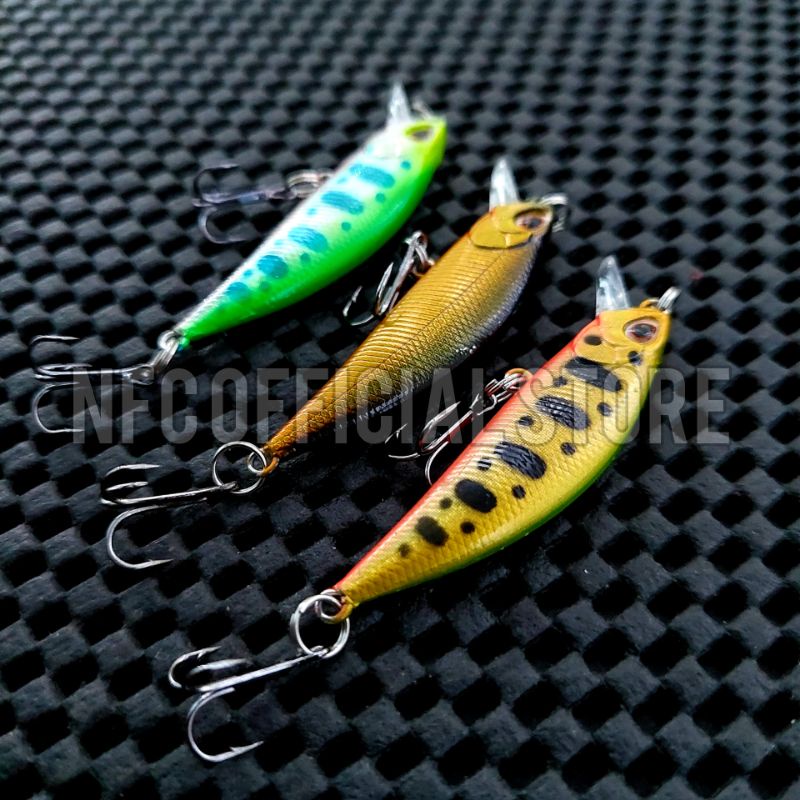 Lure minnow sinking 5 cm 5 gram BEST KILLER ACTION