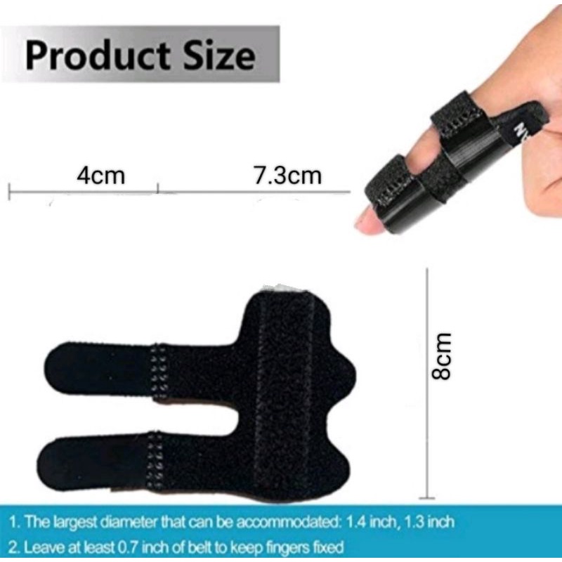 finger splint korektor pelurus jari tangan